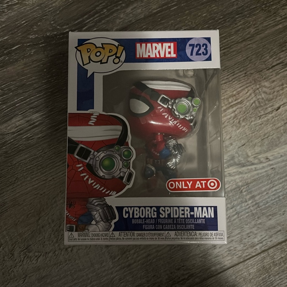 Cyborg Spiderman Funko